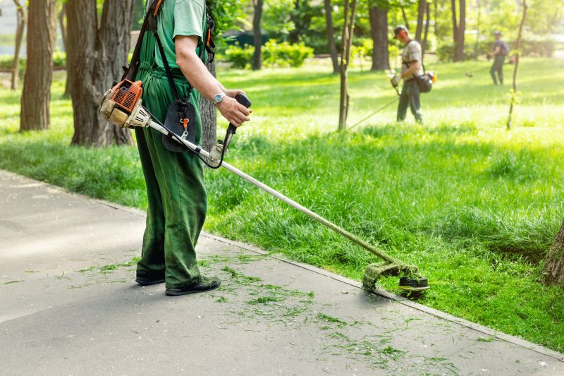 Trimming Equipment in Use